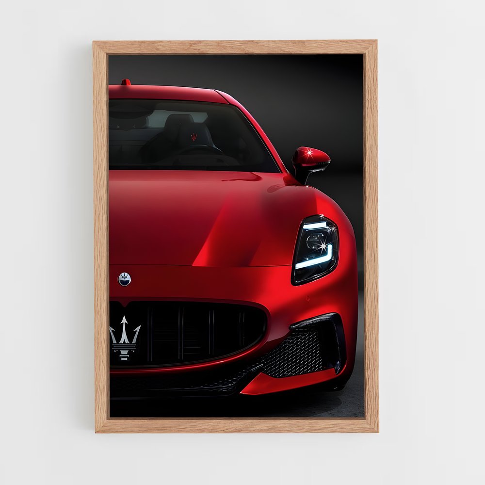 Poster Gran Turismo Racer – affiche Maserati (vue 4)